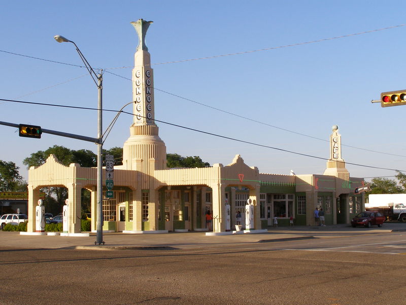 Art Deco Service Station